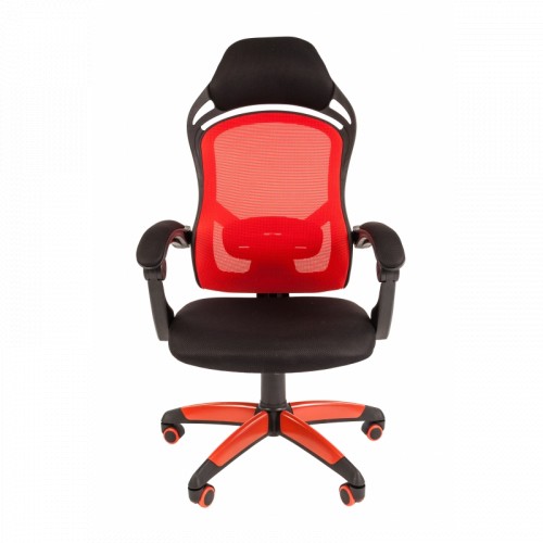 Кресло игровое Chairman game 12 00-07016632 Black/Red артикул 269940Si-1 фото 3
