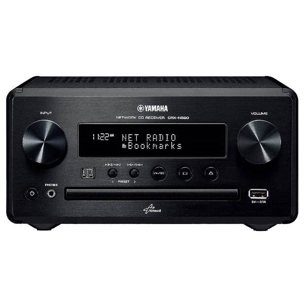 CD ресивер Yamaha CRX-N560 black артикул 116752Si-1