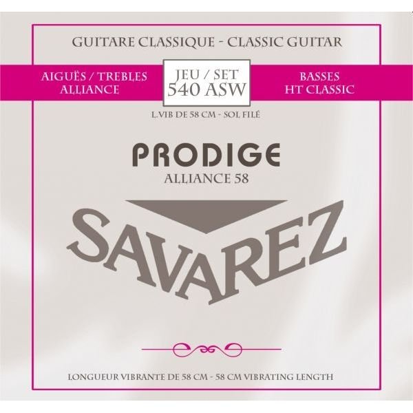 Струны для гитары Savarez 540ASW артикул 279499Si-1