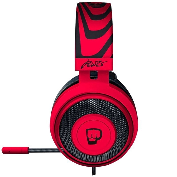 Наушники Razer Kraken Pro V2 Oval, PewDiePie (3,5 мм) (RZ04-02050800-R3M1) артикул 177224Si-1