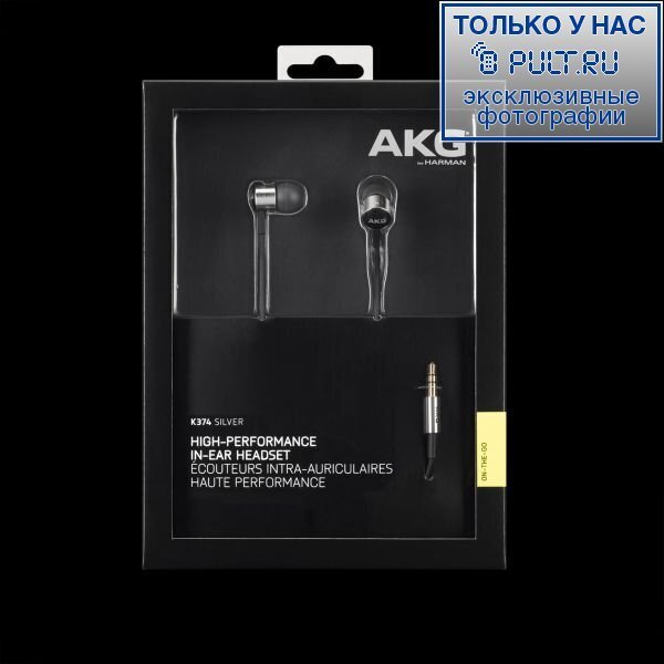 Наушники AKG K374 silver артикул 242296FV-1 фото 3