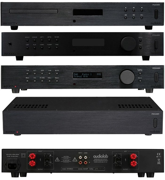 AudioLab 8200 CD Set Black артикул 119253Si-1 фото 3