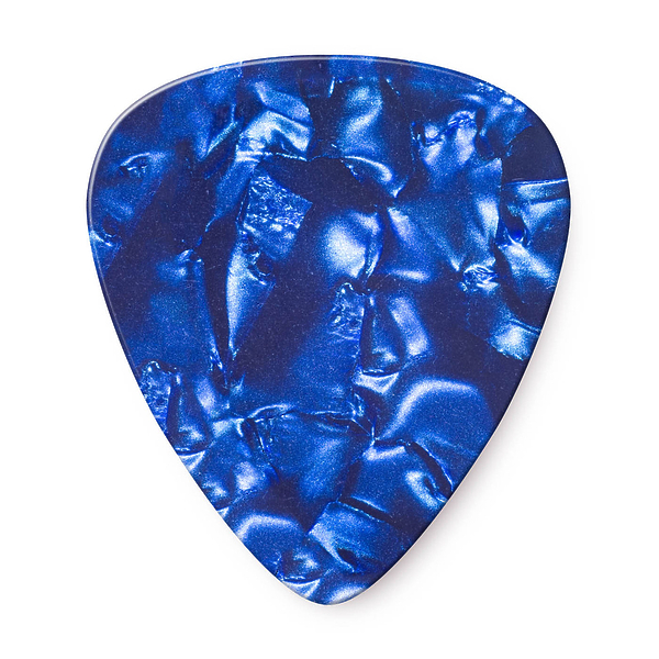 Медиаторы Dunlop 483P10TH Celluloid Blue Pearloid Thin (12 шт) артикул 312911Si-1 фото 4