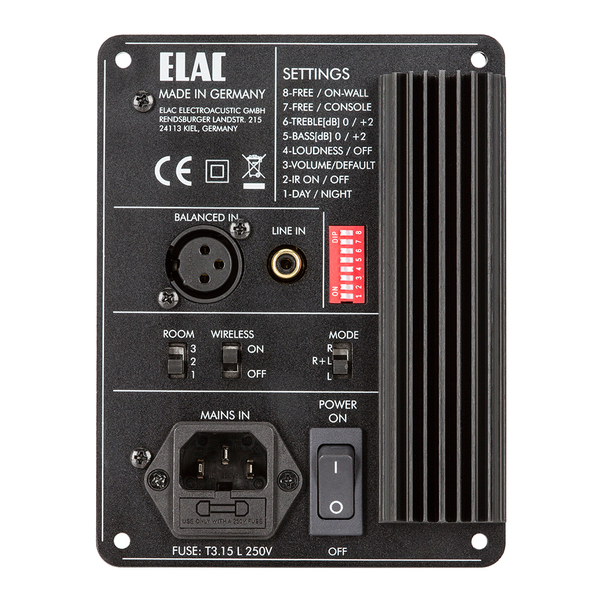 Elac FS 407 Air-X high gloss black артикул 102434Si-1 фото 3