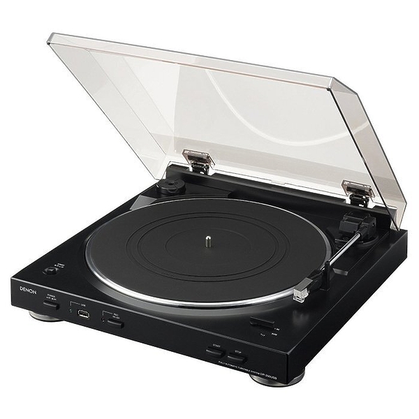 Проигрыватель винила Denon DP-200USB black артикул 392001FV-1