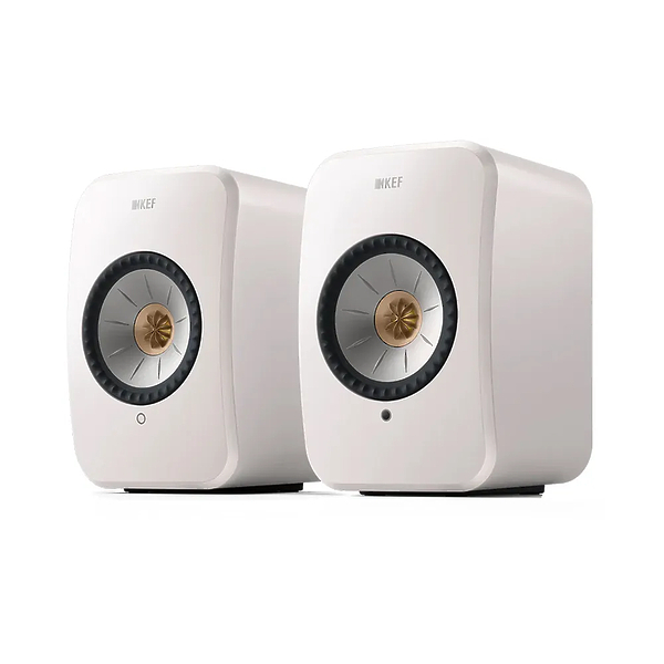 Полочная акустика KEF LSX II Mineral White артикул 268874Si-1