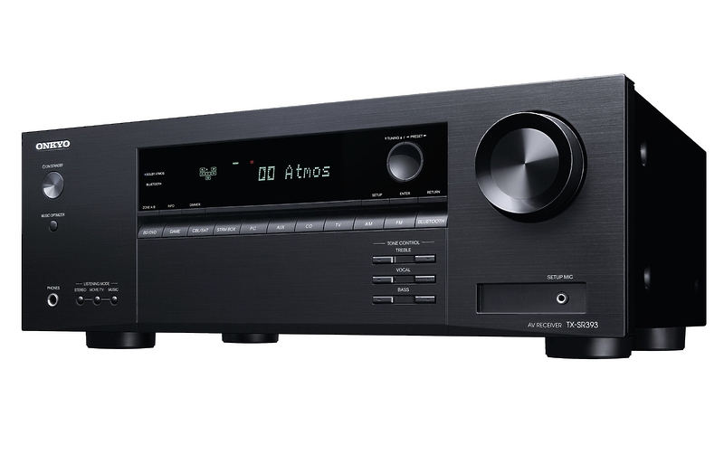 AV ресивер Onkyo TX-SR393 black артикул 190954Si-1 фото 3