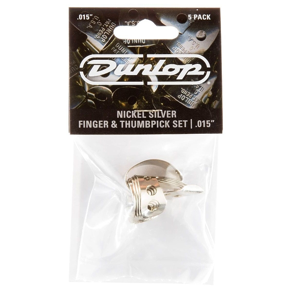 Когти Dunlop 33P015 Nickel Silver Fingerpick (5 шт) артикул 279605Si-1