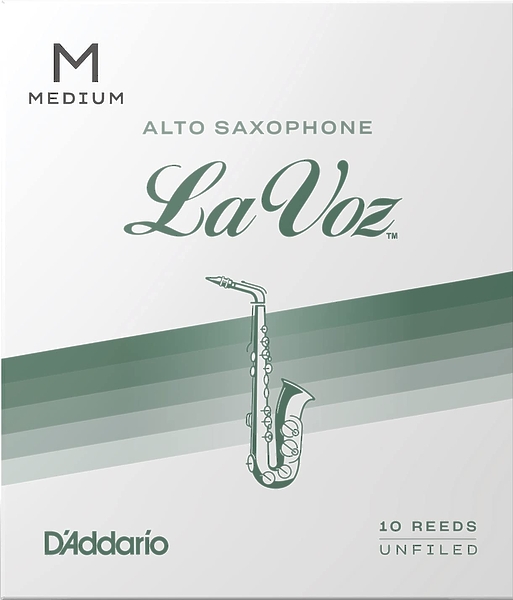 Трости D'Addario WOODWINDS RJC10MD La Voz Alto Saxophone Reeds, MED, 10 BX артикул 274517Si-1