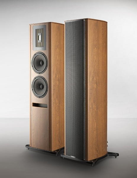 Напольная акустика Piega Coax 70.2 coated golden oak matt/decoral alu/black артикул 110696Si-1