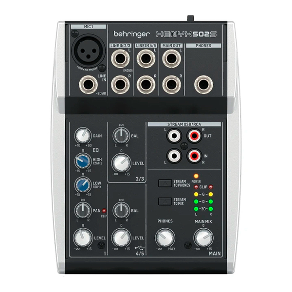 Микшерный пульт Behringer XENYX 502S артикул 297442Si-1