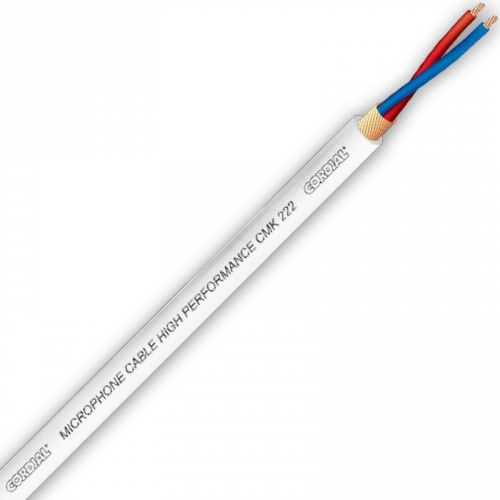 Микрофонный кабель Cordial CMK 222 WHITE артикул 300445Si-1