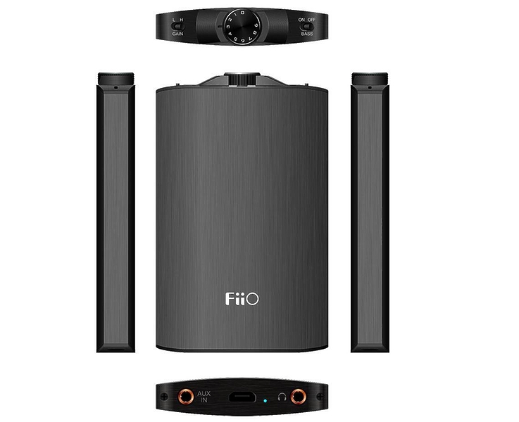 Усилитель для наушников FiiO A3 silver артикул 130441Si-1 фото 4