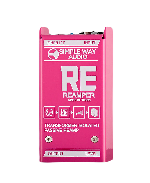 Директ-бокс Simple Way Audio RE Pink артикул 324339Si-1