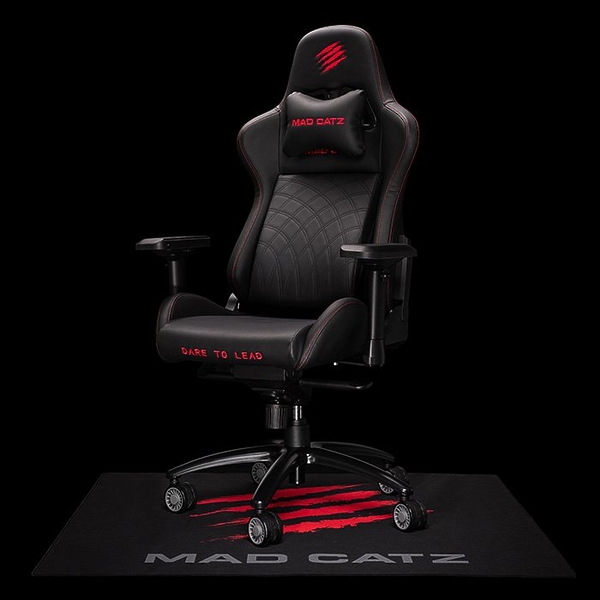 Игровое кресло Mad Catz G.Y.R.A.  (CGPULUINBL000-0) артикул 298806Si-1 фото 4