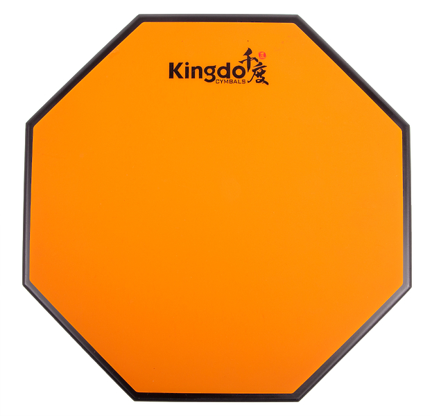 Пэд тренировочный KINGDO DRUM PAD SILICAGEL ORANGE артикул 320594Si-1