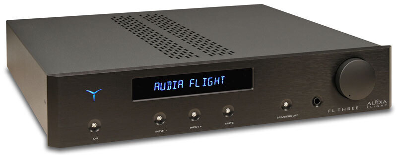 Усилитель интегральный Audia Flight Three USB DAC black артикул 151023Si-1