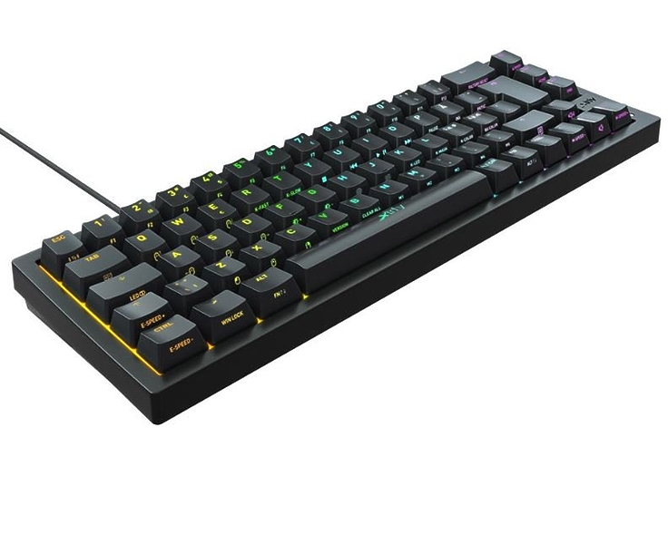 Игровая механическая клавиатура Xtrfy K5-RGB-CPT-BLACK-R-RUS артикул 267218Si-1