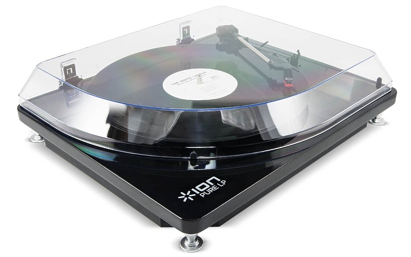Проигрыватель винила ION Audio Pure LP white артикул 118465Si-1 фото 3