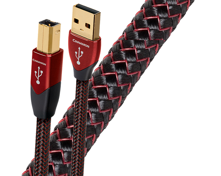 USB кабель AudioQuest Cinnamon USB-A - USB-B 5.0m артикул 105708Si-1