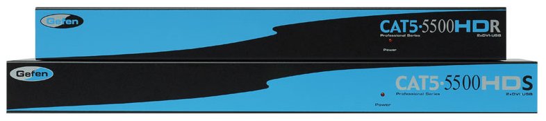Удлинитель сигнала Gefen EXT-CAT5-5500HD артикул 137243Si-1