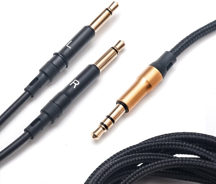 Кабель для наушников Meze 99 SERIES CABLE 3 M Black / Gold артикул 256824Si-1