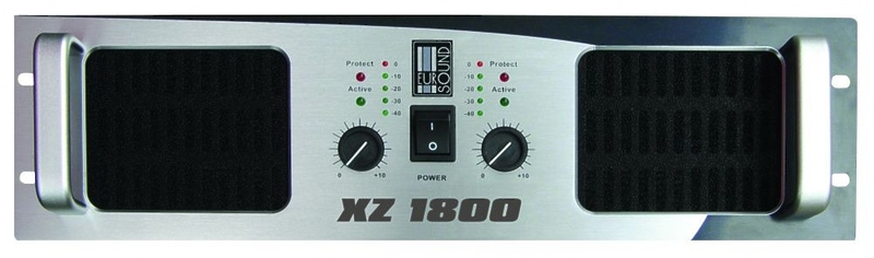 Усилитель мощности Eurosound XZ-1800 артикул 300719Si-1