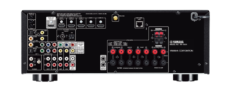 AV ресивер Yamaha RX-V681 black артикул 151298Si-1 фото 4