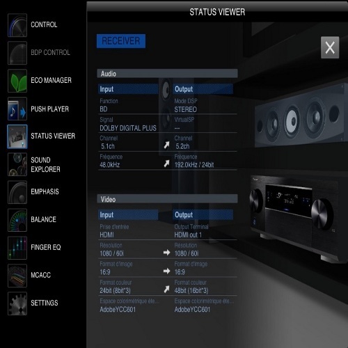 AV ресивер Pioneer SC-1224-S артикул 105615Si-1 фото 3