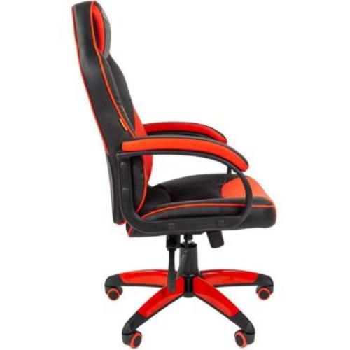 Кресло игровое Chairman game 17 00-07024560 Black/Red артикул 269953Si-1 фото 4