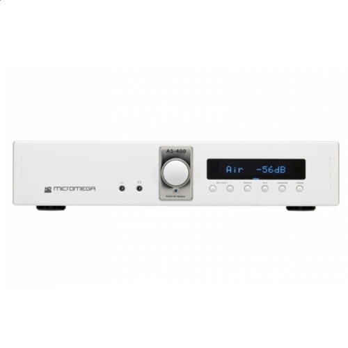 Стереоусилитель Micromega AS400 silver артикул 328456FV-1