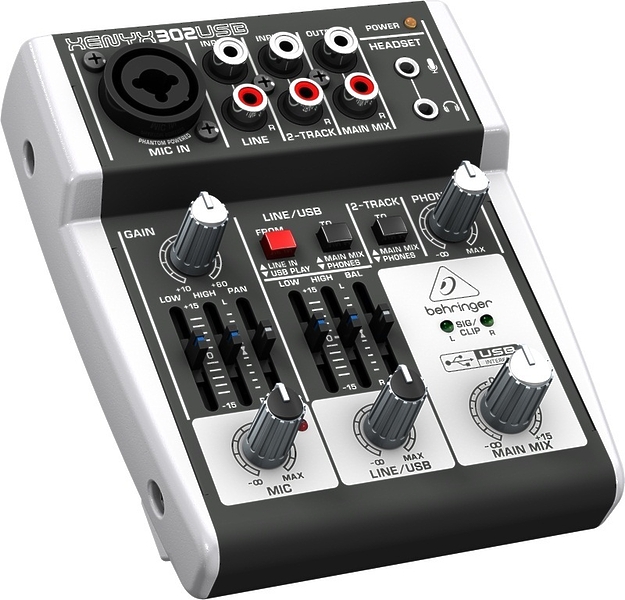 Микшерный пульт Behringer 302USB артикул 121720Si-1 фото 3