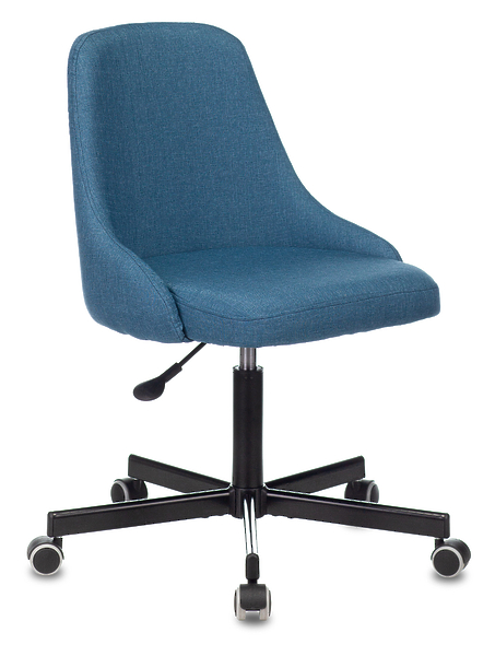 Кресло Бюрократ CH-340M/415SEA (Office chair CH-340M angry sea 38-415 cross metal) артикул 263281Si-1