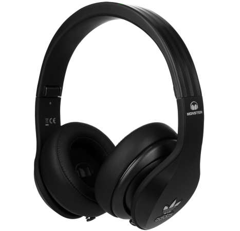 Наушники Monster Adidas Originals Over-Ear Headphones Black (137012-00) артикул 120203Si-1 фото 3