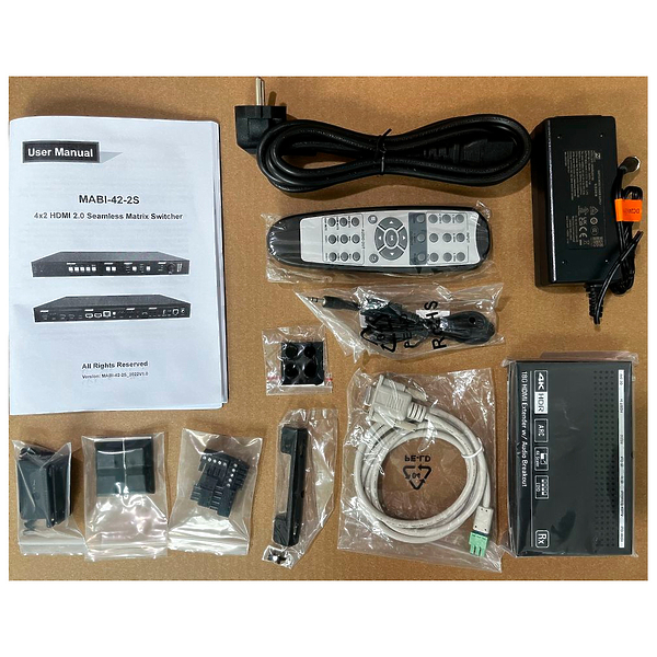 Матричный коммутатор Digis MABI-42-2S артикул 281485Si-1 фото 5