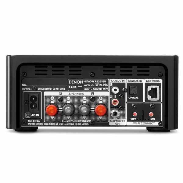 Стереоресивер Denon DRAN4BKE2 артикул 178710Si-1 фото 3
