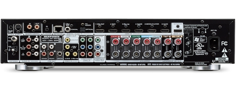 AV Ресивер Marantz NR 1604 black артикул 385576FV-1 фото 5