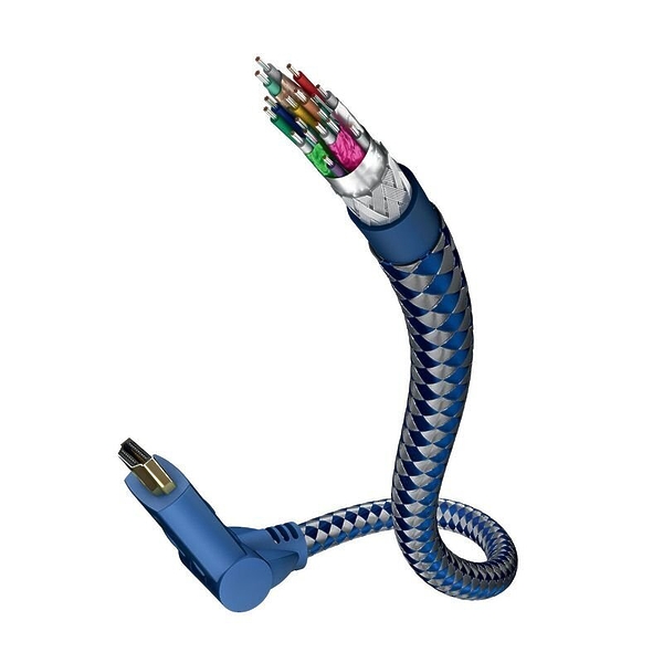 HDMI кабель In-Akustik Premium HDMI 180° 8.0m #0042318 артикул 113913Si-1