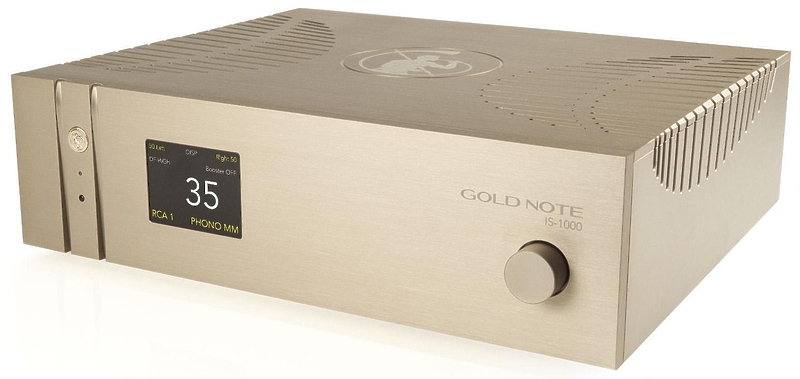 Интегральный усилитель/стример Gold Note IS-1000 Deluxe Line Gold артикул 231576Si-1 в интернет-магазине «HiFiRussia»