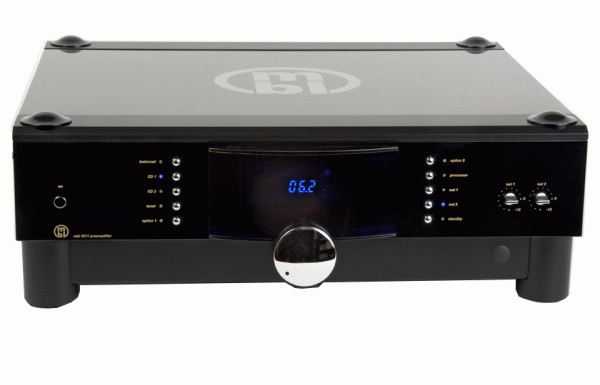 Стерео предусилитель MBL 5011 black/chrome артикул 116763Si-1