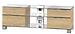 Подставка под телевизор Sonorous MD 9340-C-INX-LOAK