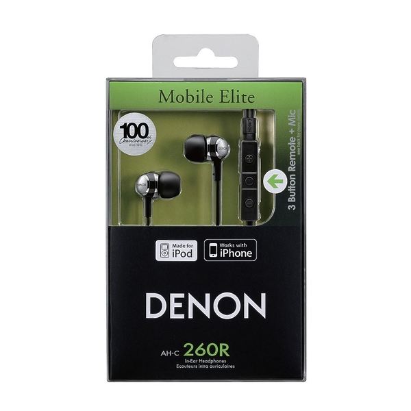 Наушники Denon AH-C260R black артикул 241706FV-1 фото 5