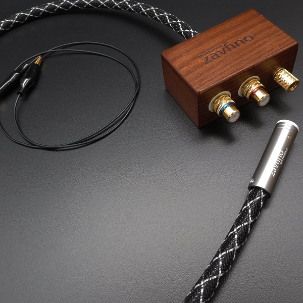 Фонокабель Zavfino The Spirit Phono Junction Box (прямой DIN-RCA) 0.45m артикул 224488Si-1