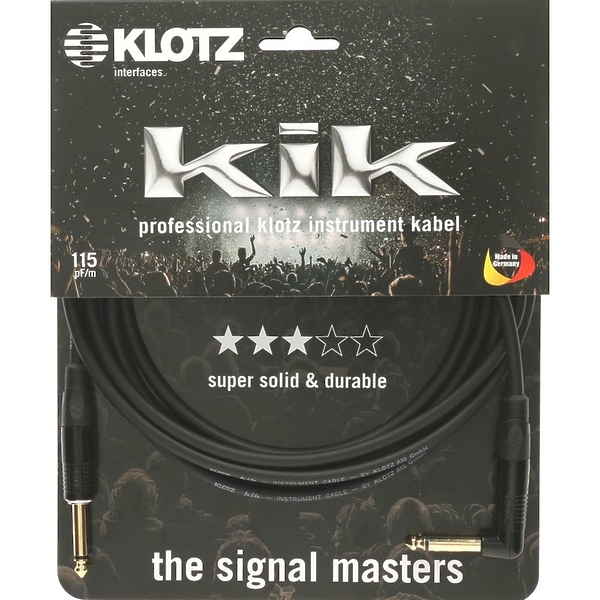Кабель инструментальный Klotz KIKKG6.0PRSW артикул 217146Si-1