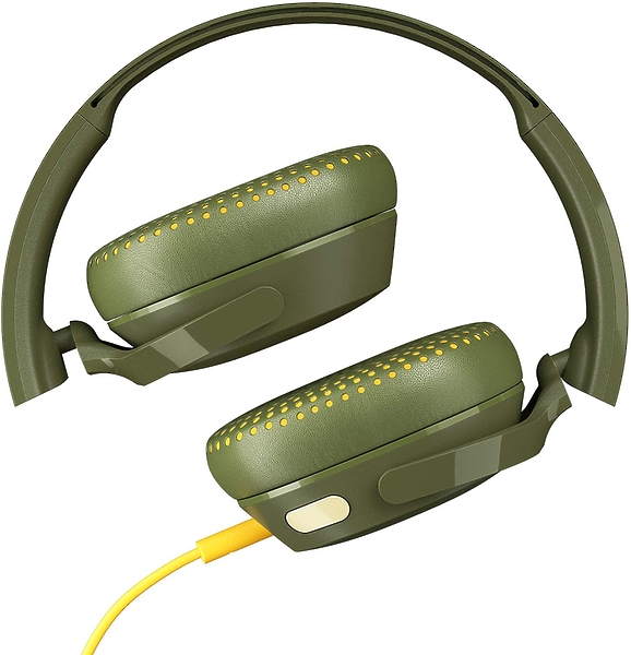 Наушники Skullcandy S5PXY-M687 Riff On-Ear W/Tap Tech Moss/Olive/Yellow артикул 233258Si-1 фото 3