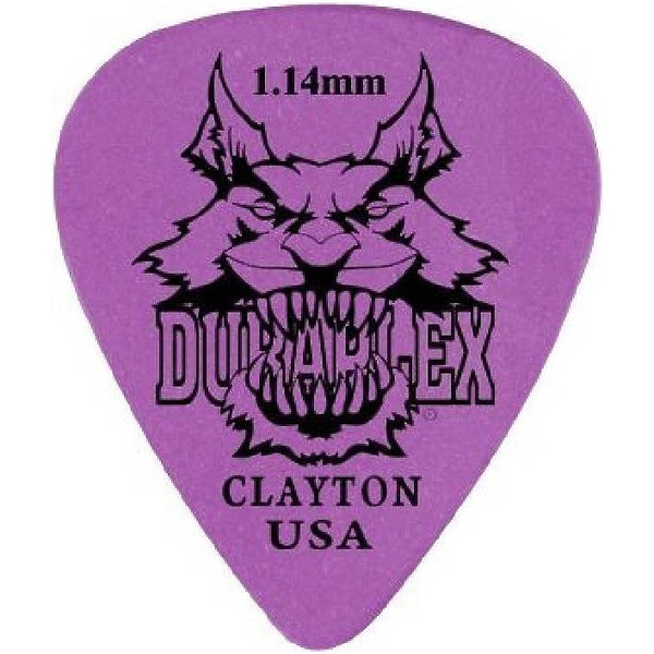 Медиаторы CLAYTON DXS114/12 - 1.14 mm DELRIN стандартные 12 шт артикул 290717Si-1