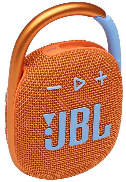 Портативная колонка JBL Clip 4 Orange (JBLCLIP4ORG) артикул 247526Si-1 в интернет-магазине «HiFiRussia»
