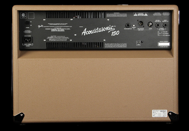 Комбо усилитель FENDER ACOUSTASONIC 150 артикул 131374Si-1 фото 4
