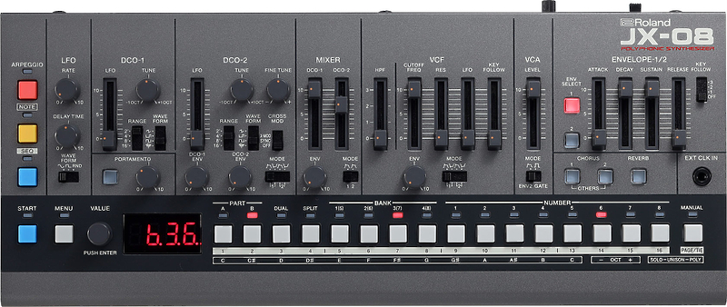 Синтезатор Roland JX-08 артикул 260757Si-1