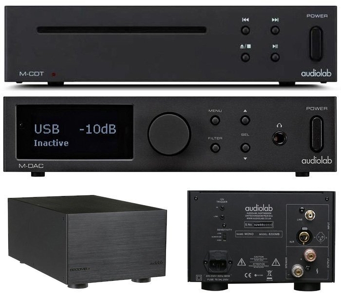 AudioLab 8200 M-CDT Set Black артикул 119252Si-1 фото 3